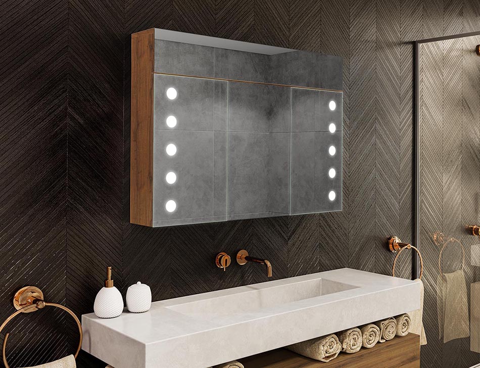 Ormarić s LED pozadinskim osvjetljenjem