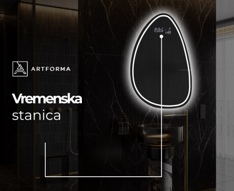 Nepravilna dekorativna ogledalo za zid B223 #6