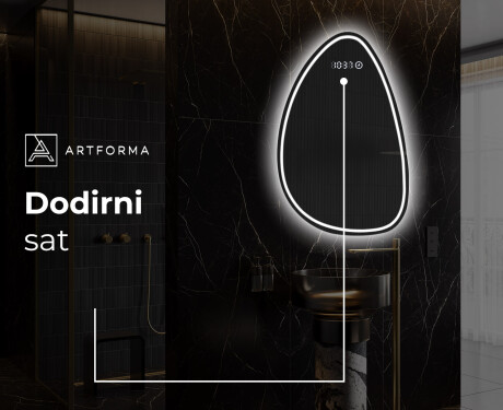 Nepravilna dekorativna ogledalo za zid B223 #7