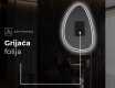 Nepravilna dekorativna ogledalo za zid B223 #8