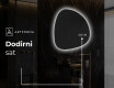 Zidno dekorativna ogledala sa svjetlom LED EG221 #8