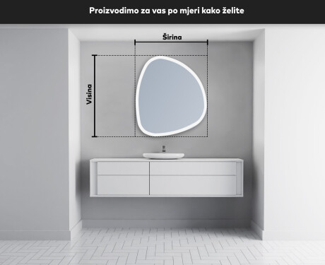 Ukrasna ogledala LED za zid EG222 #5