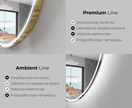 Ogledalo s LED rasvjetom L228 #2