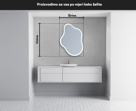 Ukrasna ogledala LED za zid EM222 #5