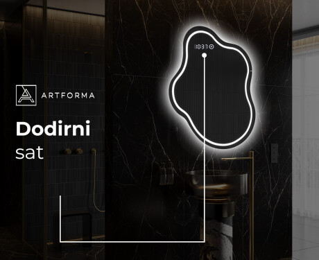 Zidno dekorativna ogledala sa svjetlom LED EM223 #8