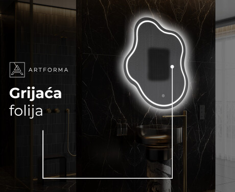 Zidno dekorativna ogledala sa svjetlom LED EM223 #9