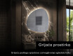 Ukrasna ogledala LED za zid J221 #9