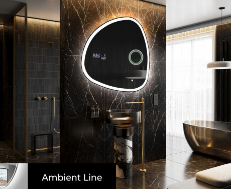 Ukrasna ogledala LED za zid J222