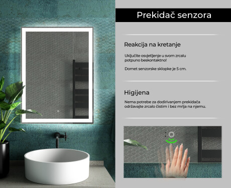 Ogledalo s LED rasvjetom L01 #7
