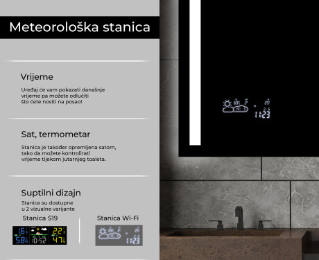 Ogledalo s LED rasvjetom L02 #5