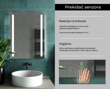 Ogledalo s LED rasvjetom L02 #7