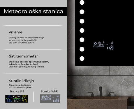 Ogledalo s LED rasvjetom L06 #5
