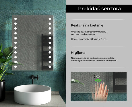 Ogledalo s LED rasvjetom L06 #7