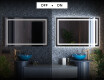 Ogledalo s LED rasvjetom L15 #3