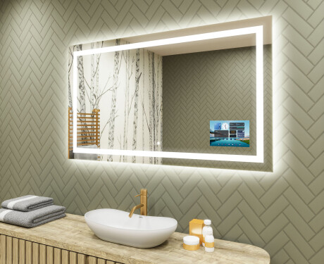 Ogledalo s LED rasvjetom L15 120x80cm - SmartScreen, DualColor