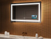 Ogledalo s LED rasvjetom L15 120x80cm - SmartScreen, DualColor, Grijaća prostirka