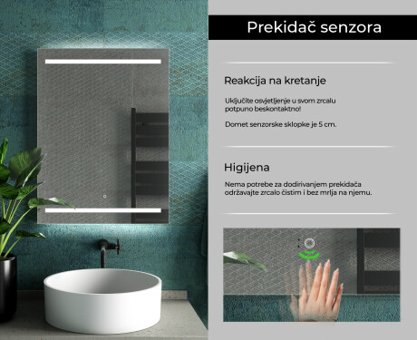 Ogledalo s LED rasvjetom L23 #7
