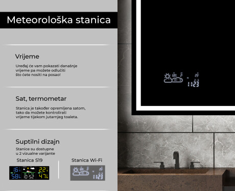 Ogledalo s LED rasvjetom L49 #5