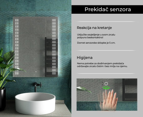 Ogledalo s LED rasvjetom L55 #7