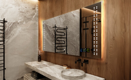 Ogledalo s LED rasvjetom L55