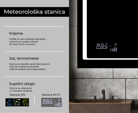 Ogledalo s LED rasvjetom L61 #5