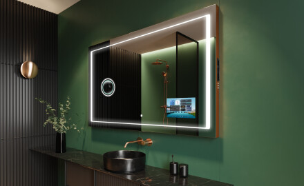 Ogledalo s LED rasvjetom L61