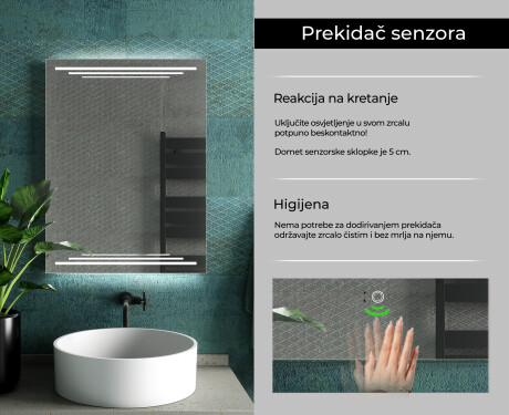 Ogledalo s LED rasvjetom L75 #7