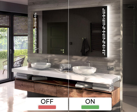 Ogledalo S Led Osvjetljenjem Na Baterije L38 #3