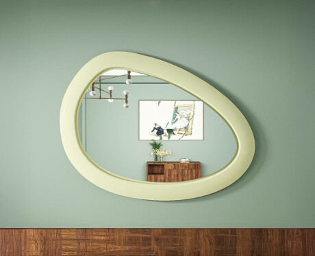Asimetrično LED ogledalo s MDF okvirom L310 #4