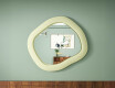 Dizajnersko LED ogledalo s MDF-om u geometrijskom obliku L309 #4