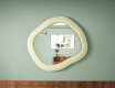 Dizajnersko LED ogledalo s MDF-om u geometrijskom obliku L309 #7