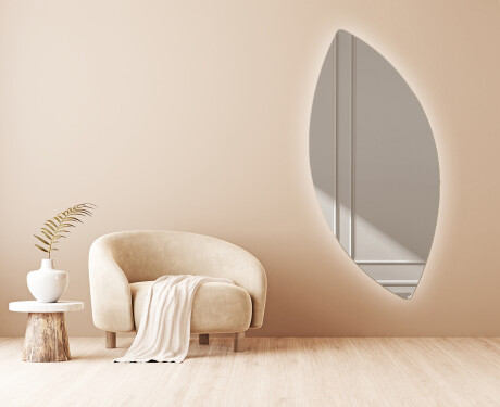 Zidno dekorativna ogledala sa svjetlom LED L221 #4