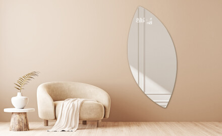 Zidno dekorativna ogledala sa svjetlom LED L221
