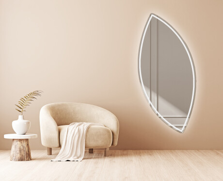 Zidno dekorativna ogledala sa svjetlom LED L223 #4