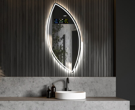 Zidno dekorativna ogledala sa svjetlom LED L223 #6