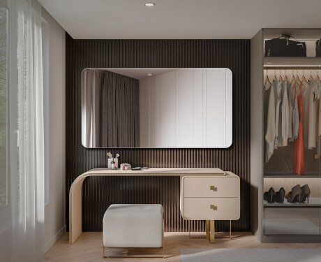 Obla zidno ogledalo L199 #2