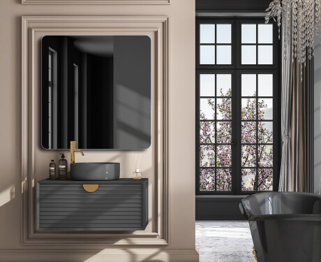 Obla zidno ogledalo L199 #4