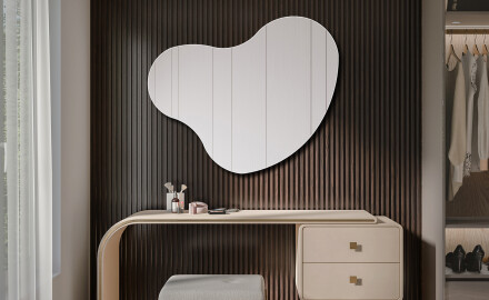 Nepravilna zidno ogledalo L211