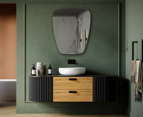 Nepravilna okomito zidno ogledalo L213