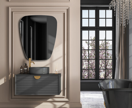 Nepravilna okomito zidno ogledalo L213 #4