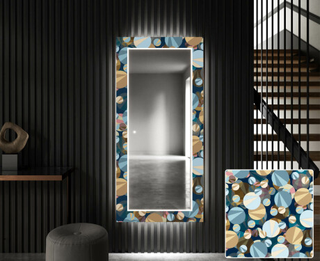 Ukrasno Zrcalo S LED Pozadinskim Osvjetljenjem Za Predvorje - Ball