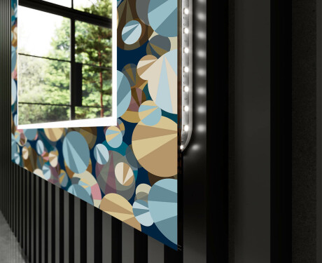 Ukrasno Zrcalo S LED Pozadinskim Osvjetljenjem Za Predvorje - Ball #11