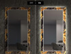 Ukrasno Zrcalo S LED Pozadinskim Osvjetljenjem Za Predvorje - Autumn Jungle #7