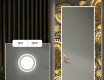 Ukrasno Zrcalo S LED Pozadinskim Osvjetljenjem Za Predvorje - Ancient Pattern #4