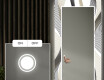 Ukrasno Zrcalo S LED Pozadinskim Osvjetljenjem Za Predvorje - Waves #4
