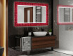Dekorativno Ogledalo S Rasvjetom Za Kupaonicu - Red Mosaic #2