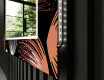Ukrasno Zrcalo S LED Pozadinskim Osvjetljenjem Za Dnevnu Sobu - Dandelion #11