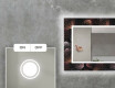 Ukrasno Zrcalo S LED Pozadinskim Osvjetljenjem Za Dnevnu Sobu - Dandelion #4
