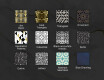 Ukrasno Zrcalo S LED Osvjetljenjem Za Blagovaonicu - Marble Pattern #10