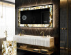 Dekorativno Ogledalo S Rasvjetom - Golden Streaks